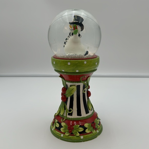 Fitz and Floyd Frosty's Frolic Musical Snowglobe - Picture 5 of 17